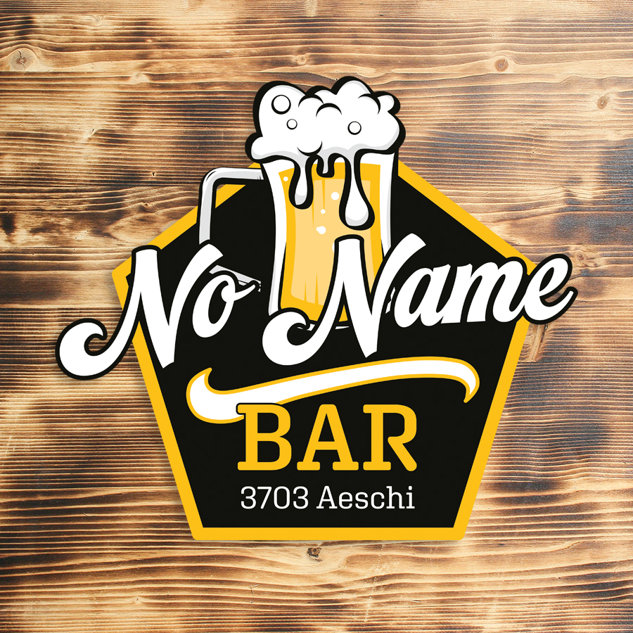 No Name Bar Logo